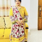 লাক্সারি কালারফুল ভিআইপি বিন হামিদ প্রিমিয়াম কটন সুতি ড্রেস।