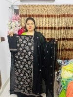 🌺🌺প্রিমিয়াম স্টার সিকুইনজের বেক্সি কটন বাটিক ড্রেস। 👗