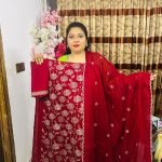 🌺🌺প্রিমিয়াম স্টার সিকুইনজের বেক্সি কটন বাটিক ড্রেস। 👗