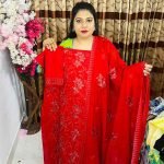 🌹🌹🌹লাক্সারি কালারফুল ভিআইপি পাকিজা প্রিমিয়াম কটন সুতি ড্রেস। 🌺