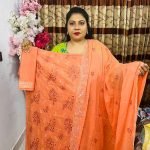 🌹🌹🌹লাক্সারি কালারফুল ভিআইপি পাকিজা প্রিমিয়াম কটন সুতি ড্রেস। 🌺 (Copy)